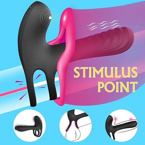Frank Remote Control Vibrating Penis Shaft by S-Hande - Sex Toys For Couples