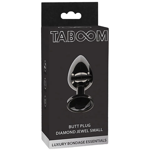 Butt Plug With Diamond Jewel Small by Scala - Butt Plugs