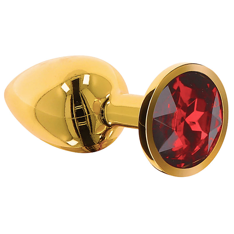 Butt Plug With Diamond Jewel Small by Scala - Butt Plugs