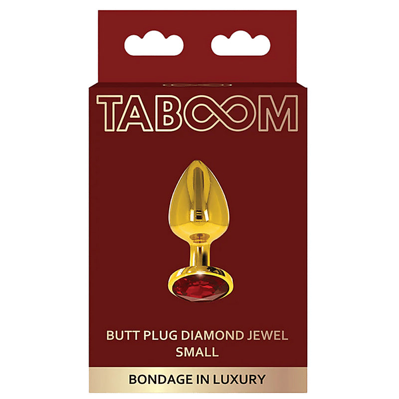 Butt Plug With Diamond Jewel Small by Scala - Butt Plugs