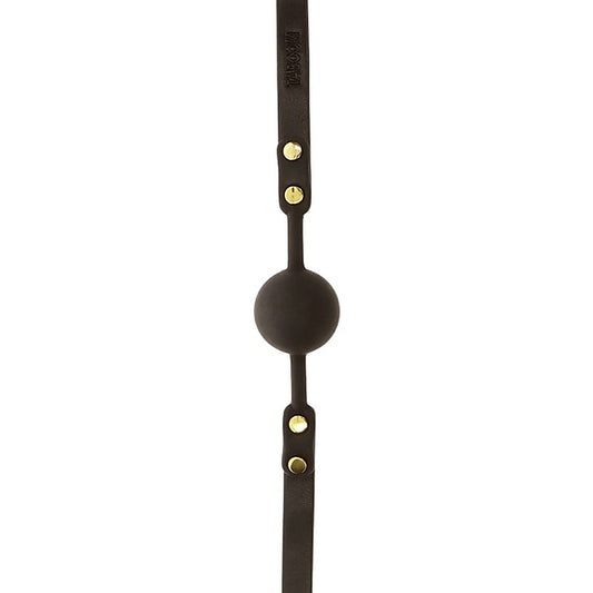 Scala Super Soft Vegan PU Leather Ball Gag - Bondage Gags and Bits
