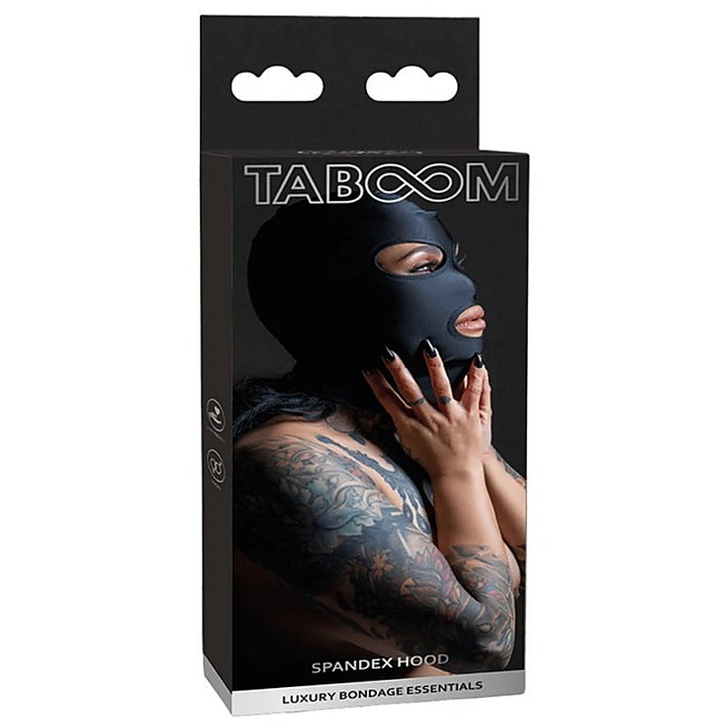 Scala TABOOM Comfortable Stretchy Spandex Hood - Bondage Hoods