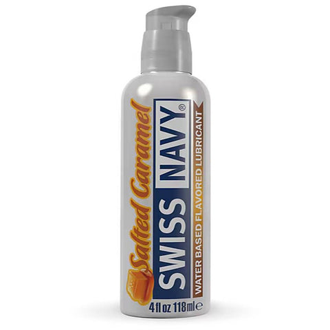 Salted Caramel Water Based Flavored Lubricant by Swiss Navy - Water Based Lubes