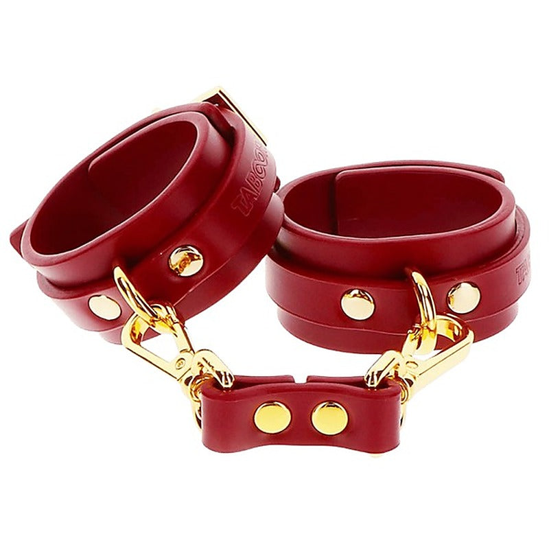 Taboom D-Ring Collar and Wrist Cuffs by Scala - Cuffs And Restraints