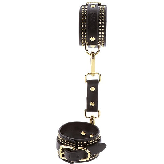 Scala Taboom BDSM Play Studded Wrist Cuffs Set