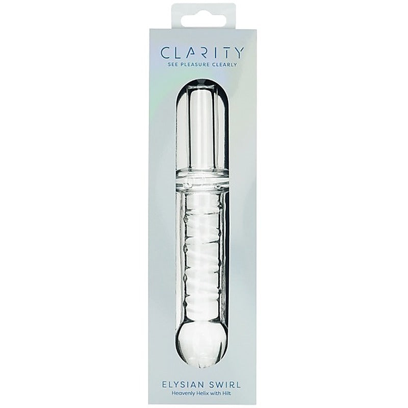 Creative Conceptions Elysian Swirl Handblown Glass Dildo - Glass Sex Toys