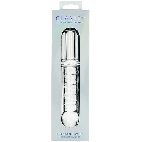 Creative Conceptions Elysian Swirl Handblown Glass Dildo - Glass Sex Toys