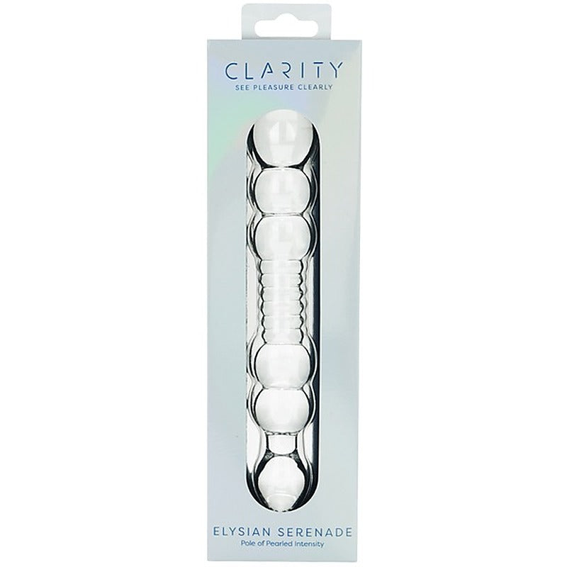 Creative Cocneptions 7.5 Inch Elysian Serenade Glass Dildo - Glass Sex Toys