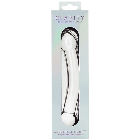 Creative Conceptions Celestial Purity Glass Dong - Glass Sex Toys