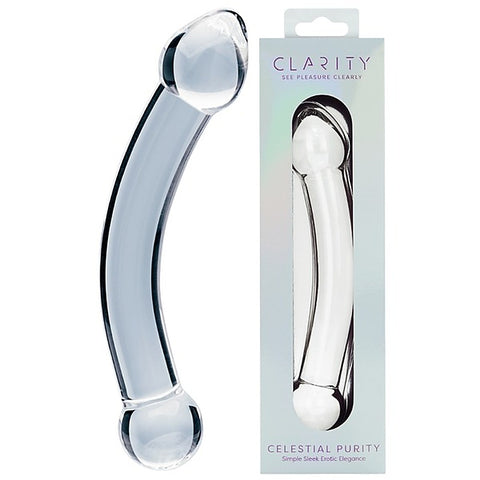 Creative Conceptions Celestial Purity Glass Dong - Glass Sex Toys