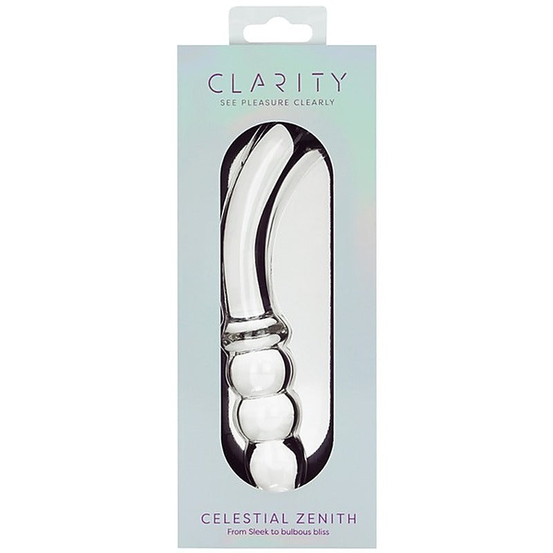 Creative Conceptions Dual Ender Celestial Zenith Glass Dildo - Glass Sex Toys