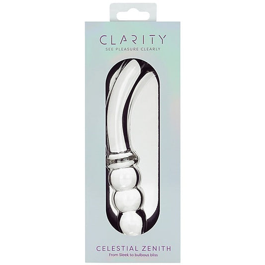 Creative Conceptions Dual Ender Celestial Zenith Glass Dildo - Glass Sex Toys