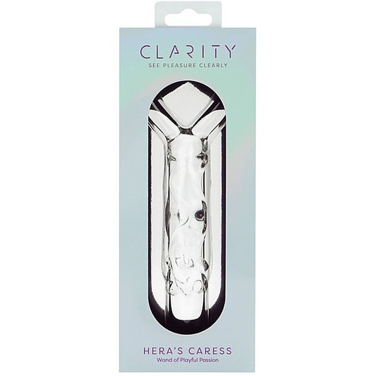 Creative Conceptions Heras Caress Borosilicate Glass Dildo - Glass Sex Toys