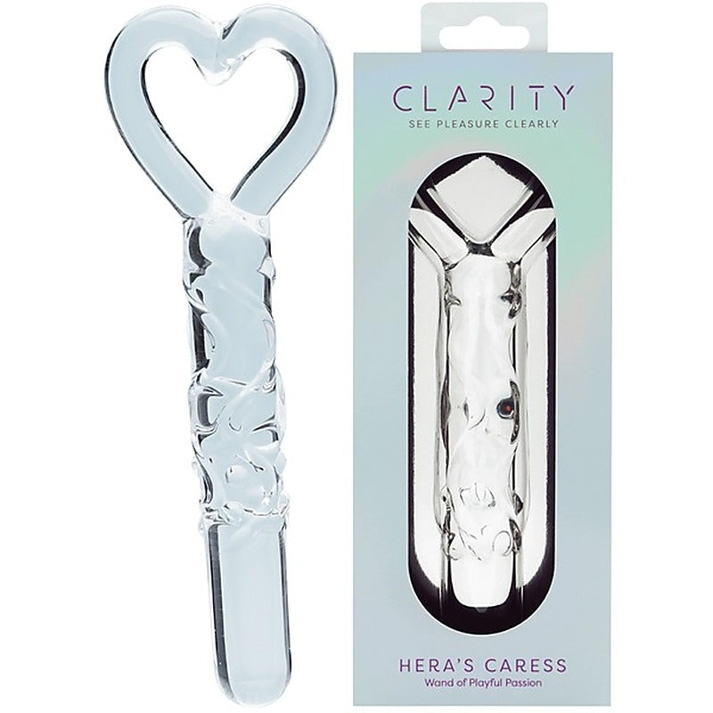 Creative Conceptions Heras Caress Borosilicate Glass Dildo - Glass Sex Toys