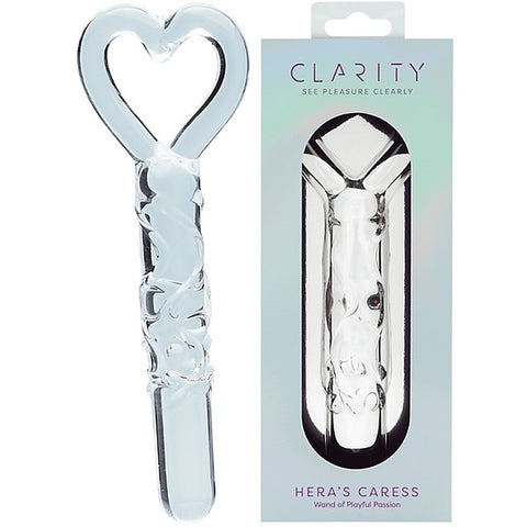 Creative Conceptions Heras Caress Borosilicate Glass Dildo - Glass Sex Toys