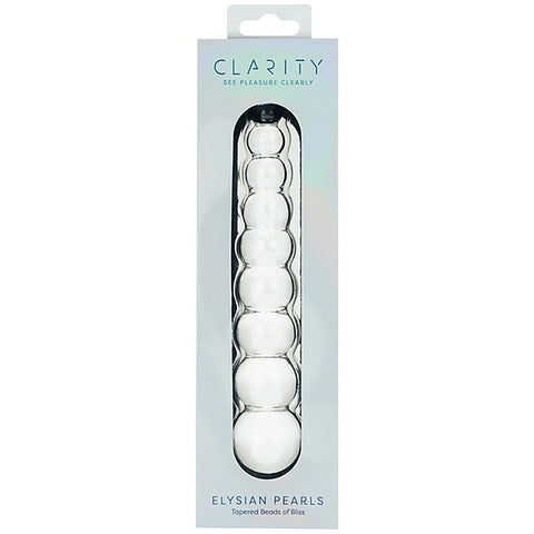 Creative Conceptions Elysian Pearls G-Spot Glass Dildo - Glass Sex Toys
