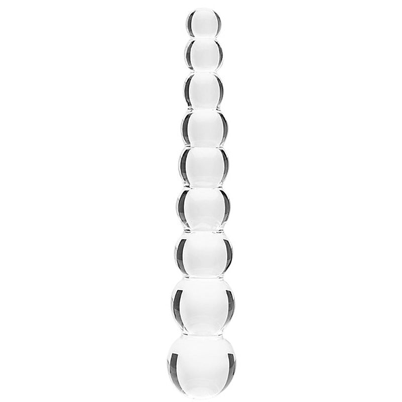 Creative Conceptions Elysian Pearls G-Spot Glass Dildo - Glass Sex Toys