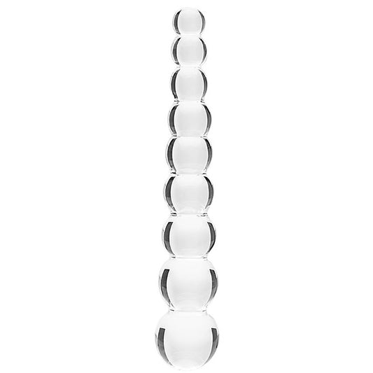 Creative Conceptions Elysian Pearls G-Spot Glass Dildo - Glass Sex Toys