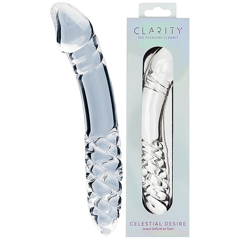 Creative Conceptions Celestial Desire Glass Dildo - Glass Sex Toys