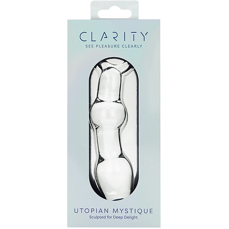 Creative Conceptions Utopian Mystique Glass Anal Dildo - Glass Sex Toys