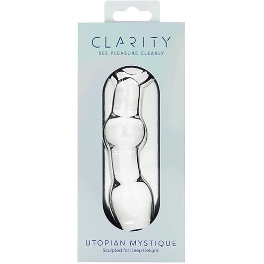 Creative Conceptions Utopian Mystique Glass Anal Dildo - Glass Sex Toys