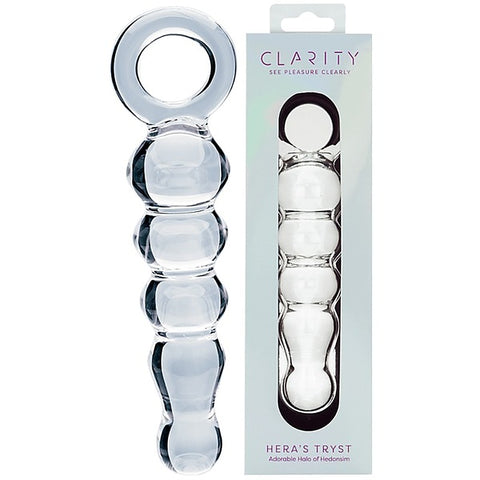 Creative Cocneptions Heras Tryst 4.9 Inch Glass Dildo - Glass Sex Toys