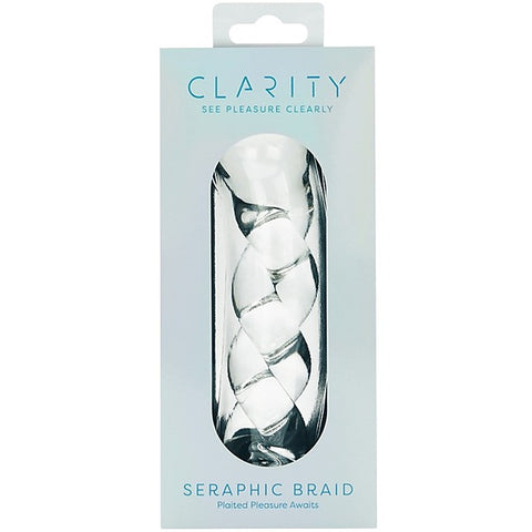 Creative Conceptions Seraphic Braid Glass Dildo - Glass Sex Toys