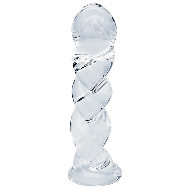 Creative Conceptions Seraphic Braid Glass Dildo - Glass Sex Toys