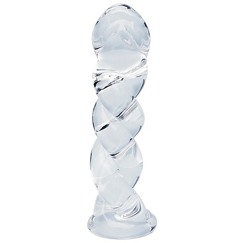 Creative Conceptions Seraphic Braid Glass Dildo - Glass Sex Toys