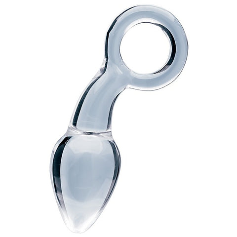 Utopian Delight Glass Anal Plug by Creative Conceptions - Glass Sex Toys