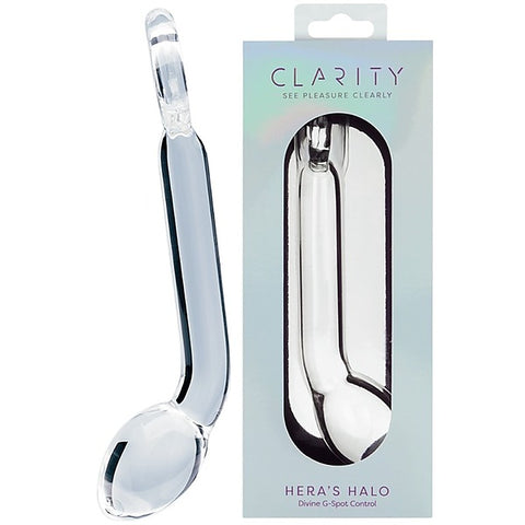 Creative Conceptions Heras Halo 6 Inch Glass Dildo - Glass Sex Toys