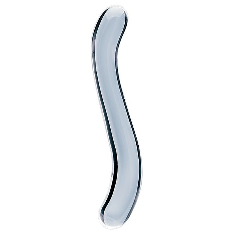 Creative Conceptions Celestial Curve Double Ender Glass Dildo - Glass Sex Toys