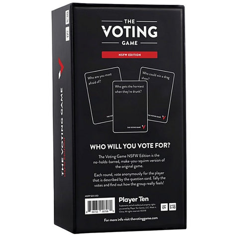 Creative Conceptions The Voting Adult Party Game - Sex Games, Coupons and Tricks