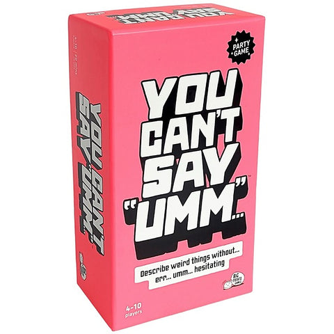 Creative Conceptions You Can't Say Umm Sex Game - Sex Games, Coupons and Tricks