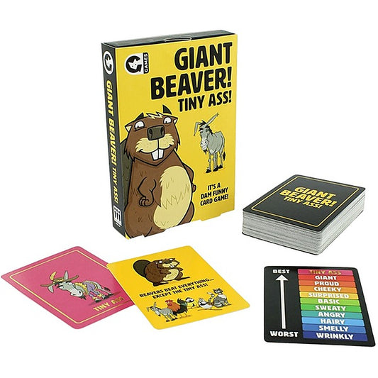 Creative Conceptions Giant Beaver Tiny Ass Card Game - Sex Games, Coupons and Tricks