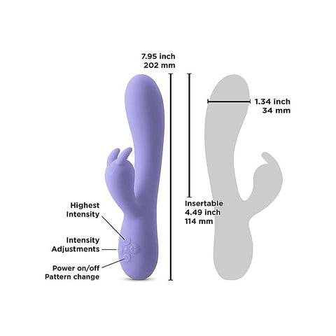 Premium INYA Luv Bunny Vibrator by NS Novelties - Rabbit Vibrators