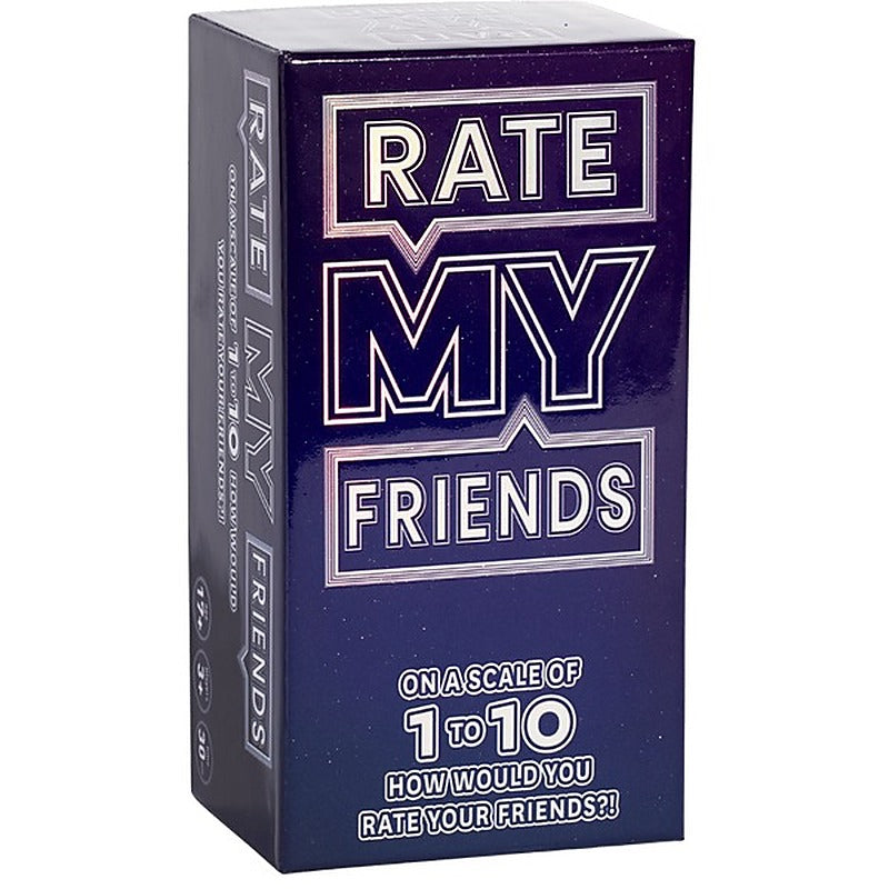 Rate My Friends Sex Card Game by Creative Conceptions - Sex Games, Coupons and Tricks