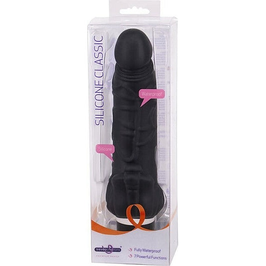 Seven Creations Silicone Classic Viking Vibrating Dildo - Vibrating Dildos