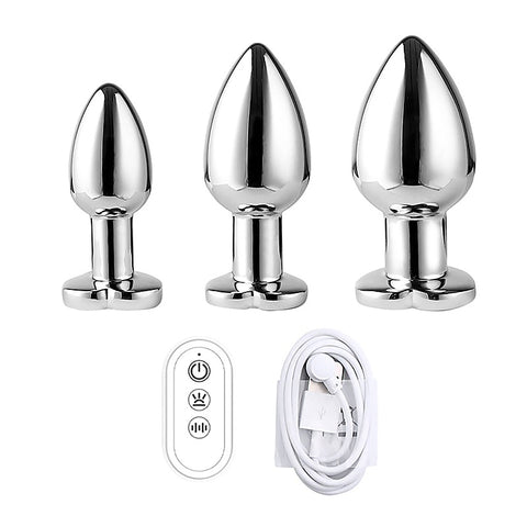 BDStyle App Controlled Light Up Rainbow LED Anal Plug - Butt Plugs