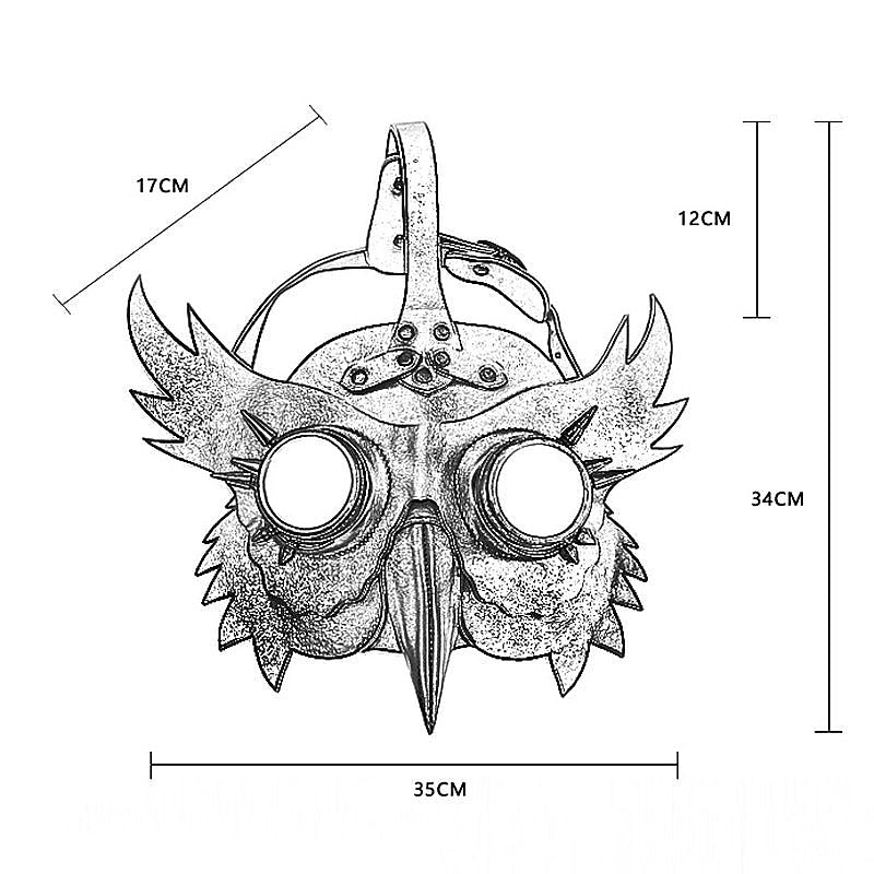 BDStyle Bird Beak Halloween Costume Props Mask - Masks And Blindfolds