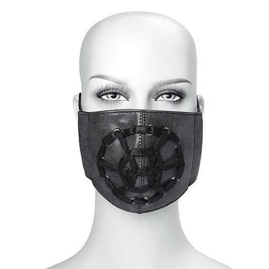BDStyle Steampunk Stitch Adjustable Mask - Masks And Blindfolds