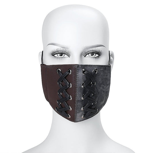BDStyle Steampunk Strappy Replaceable Filter Mask - Masks And Blindfolds