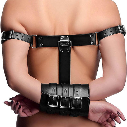 BDStyle Tie In Wrist Muff Cuffs Bondage Restraint - Cuffs And Restraints