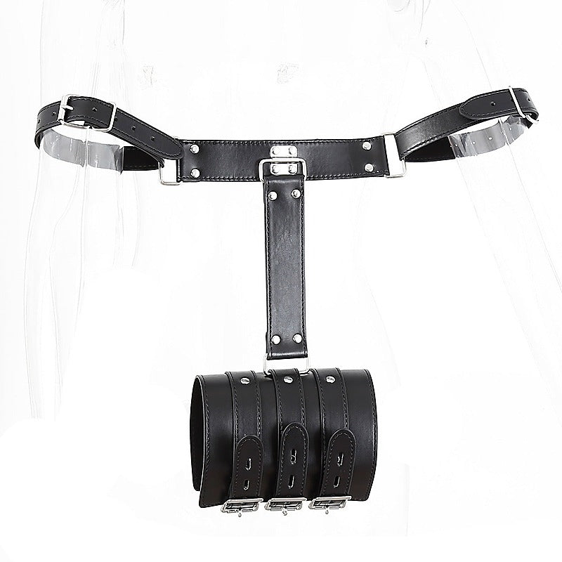 BDStyle Tie In Wrist Muff Cuffs Bondage Restraint - Cuffs And Restraints