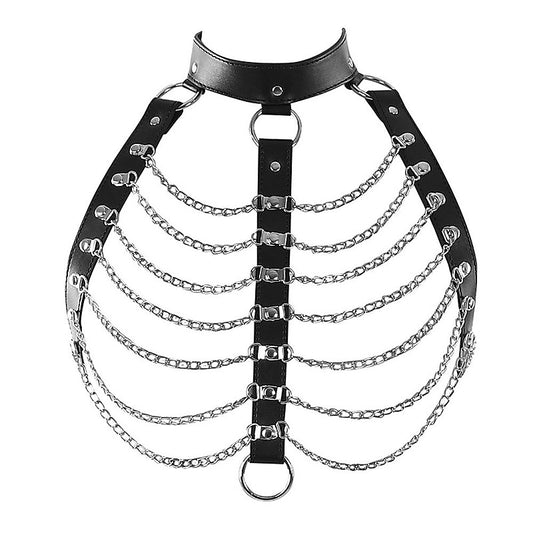 BDStyle Zena Open Breast Fetish Body Harness - Her Fetish