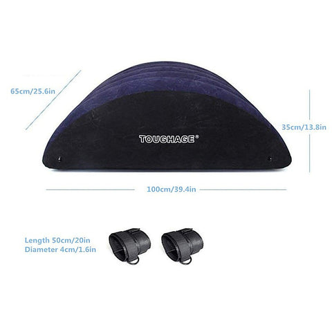 Multifunction Inflatable Air Position Triangle Pillow - Sex Furniture
