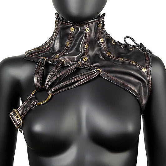 BDStyle Gothic Shrug Rustic Shoulder Wrap Choker Cape - Cuffs And Restraints