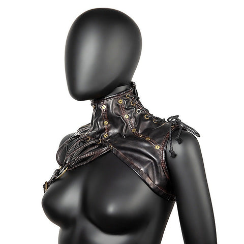 Gothic Shrug Rustic Shoulder Wrap Choker Cape by BDStyle - Cuffs And Restraints