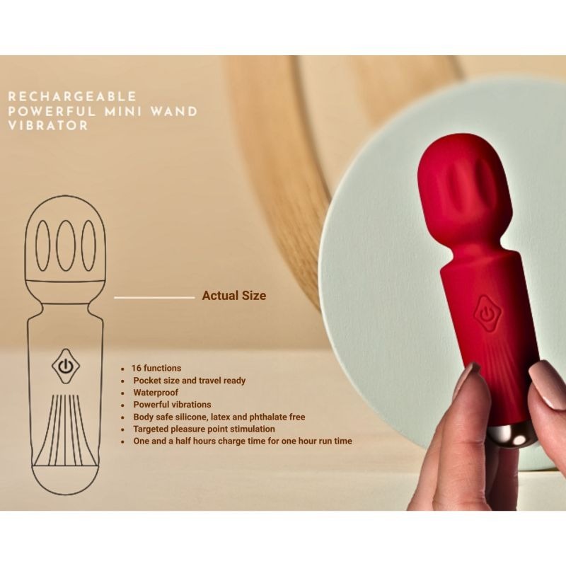 Rechargeable Wand Azalea by Rocks Off - Body Wands