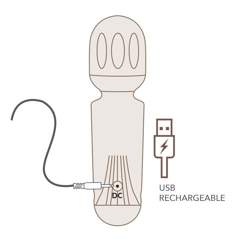 Rechargeable Wand Azalea by Rocks Off - Body Wands